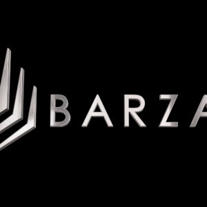 Barzani Group - 3D Logo (Black Background)