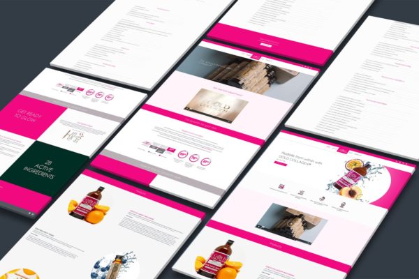 Gold Collagen - eCommerce Website 19